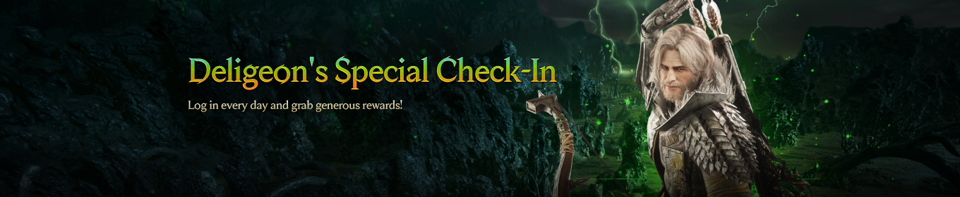 Deligeon's Special Check-In Event